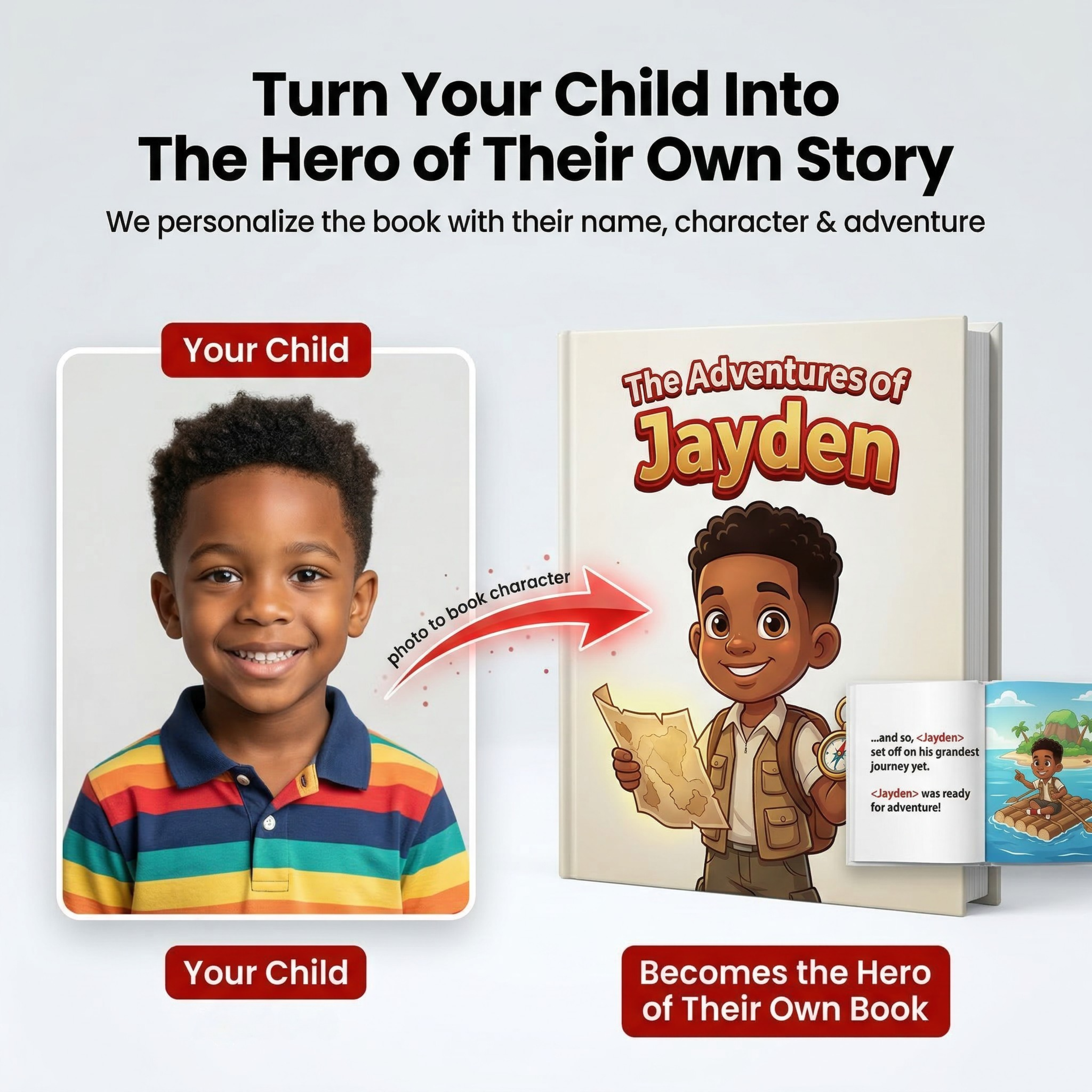 Custom Kids Book + Free PDF version