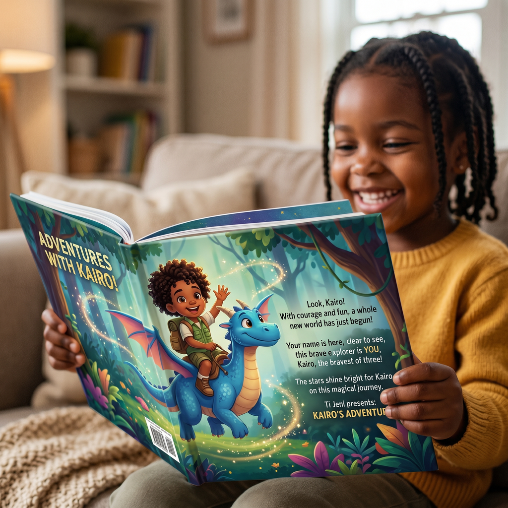 Custom Printed Kids Book with Free PDF | TI JENI