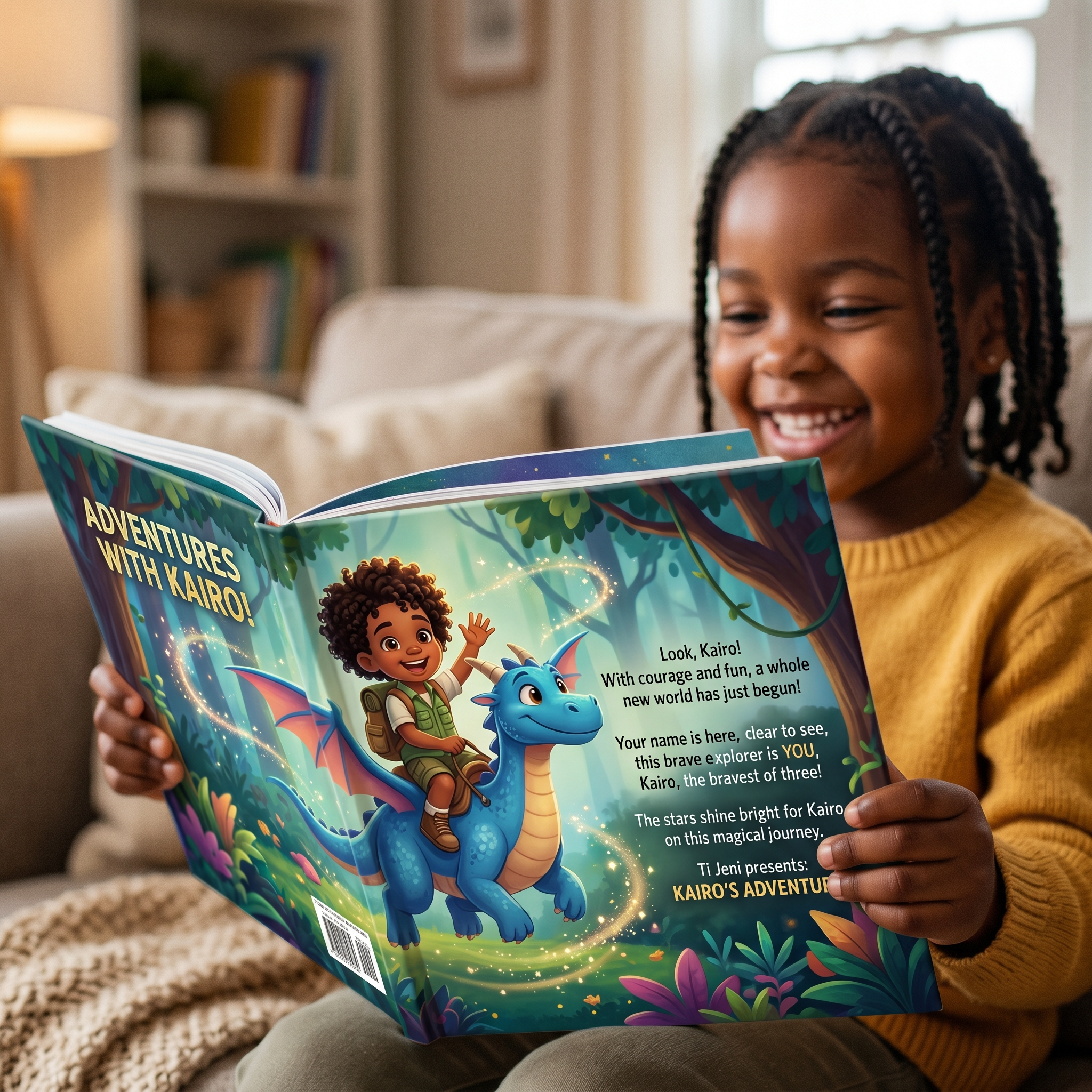 Custom Printed Kids Book with Free PDF | TI JENI
