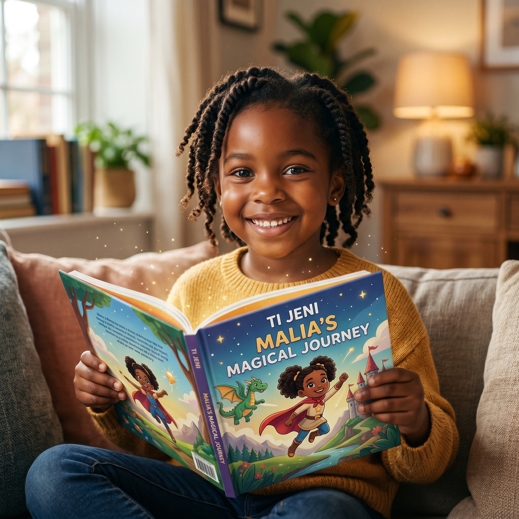Custom Printed Kids Book with Free PDF | TI JENI