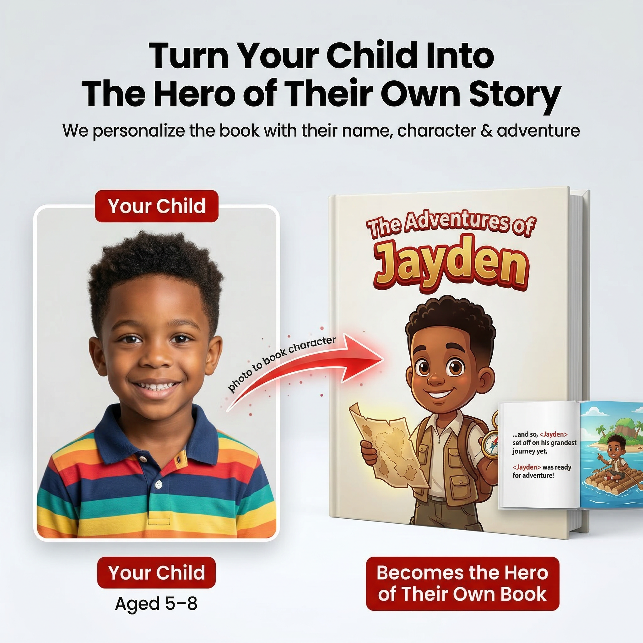 Custom Kids Book + Free PDF version